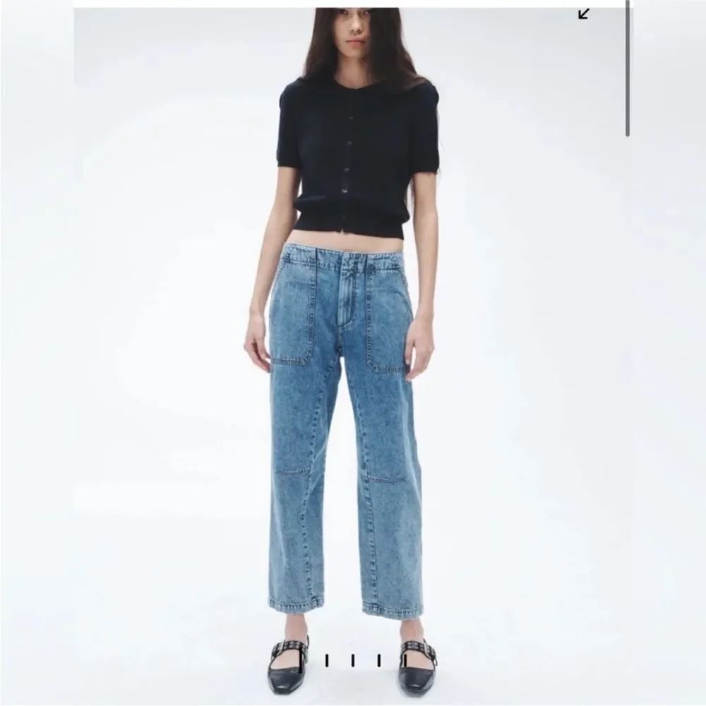 Rag And Bone Leyton Ankle Straight Jean Size 0 $268.00 MSRP
